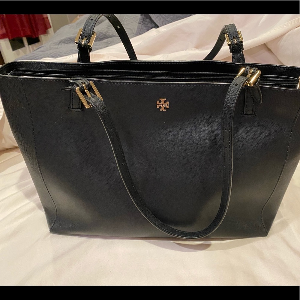 Tory Burch York black tote